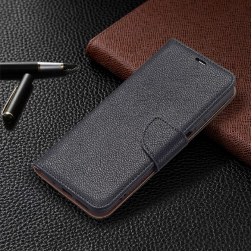 Folio-hoesje voor Xiaomi Redmi 10 Flip Case Lychee Rabat Schuin