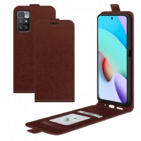 Folio-hoesje voor Xiaomi Redmi 10 Flip Case Verticale Flap Leer Effect