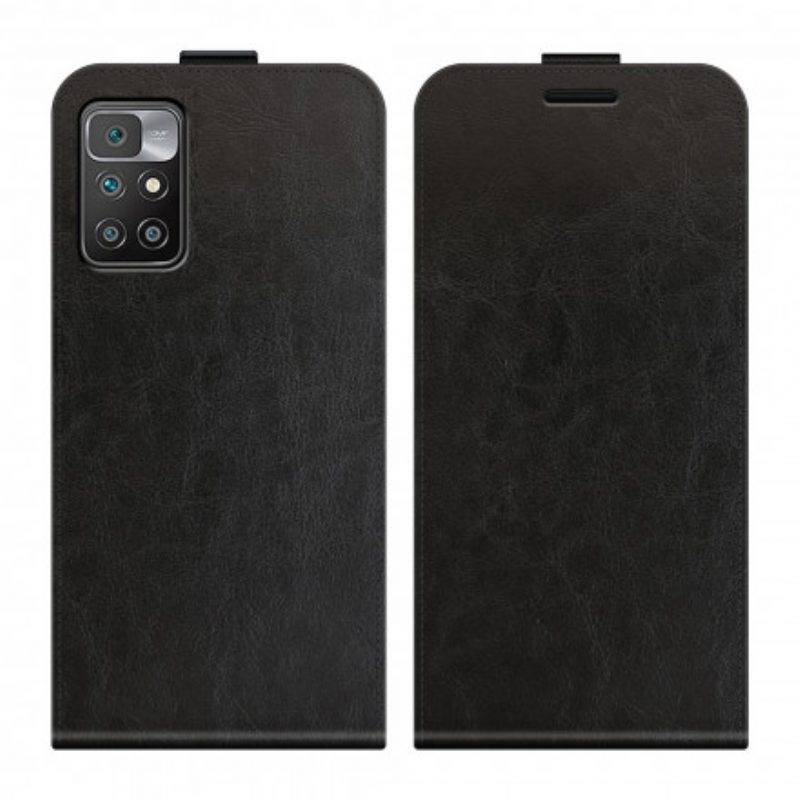 Folio-hoesje voor Xiaomi Redmi 10 Flip Case Verticale Flap Leer Effect