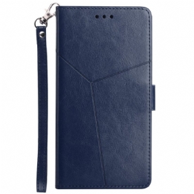 Folio-hoesje voor Xiaomi Redmi 10 Stijl Leer Geo Y Design