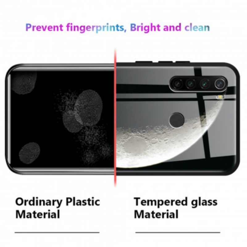 Hoesje voor Xiaomi Redmi 10 Gehard Glas Realistische Bloemen