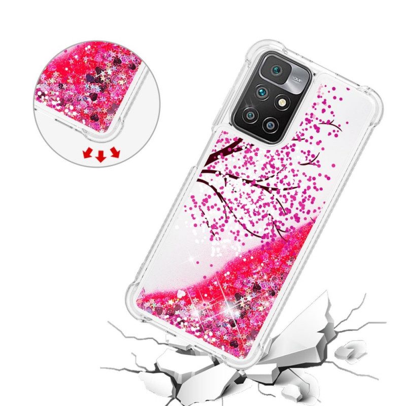 Hoesje voor Xiaomi Redmi 10 Glitter Boom