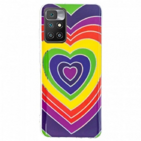 Hoesje voor Xiaomi Redmi 10 Psychedelisch Hart