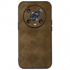 Hoesje voor Honor Magic 4 Pro Geweven Textuur