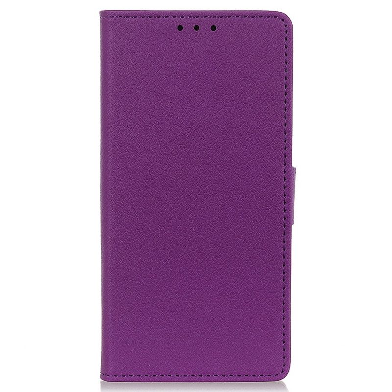 Folio-hoesje voor Honor 50 Lite Pro Flexibele Koolstofvezel