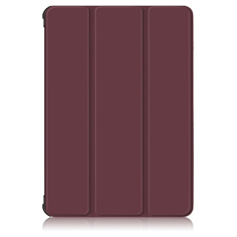 Bescherming Hoesje voor Samsung Galaxy Tab S7 FE Tri-fold Versterkte Pennenhouder