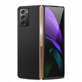 Hoesje voor Samsung Galaxy Z Fold 2 Echt Leer