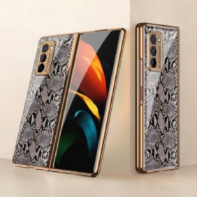 Hoesje voor Samsung Galaxy Z Fold 2 Gkk Slang Gehard Glas