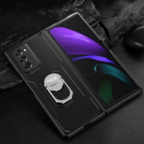 Hoesje voor Samsung Galaxy Z Fold 2 Hybride Met Ring-support Gkk