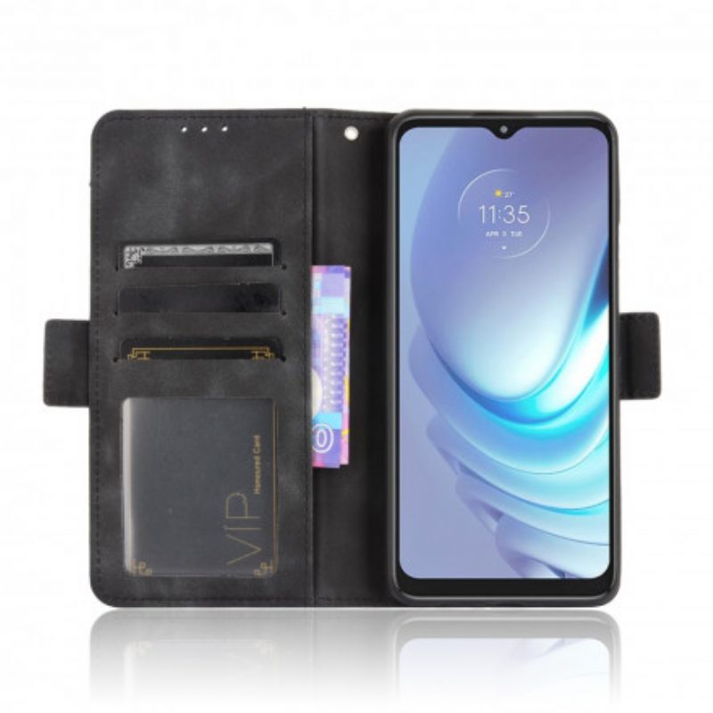 Flip Case voor Moto G50 Premier Class Met Meerdere Kaarten