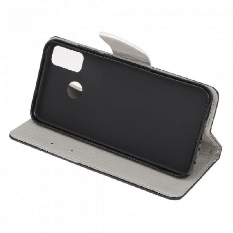 Folio-hoesje voor Moto G50 Bloeiende Boom