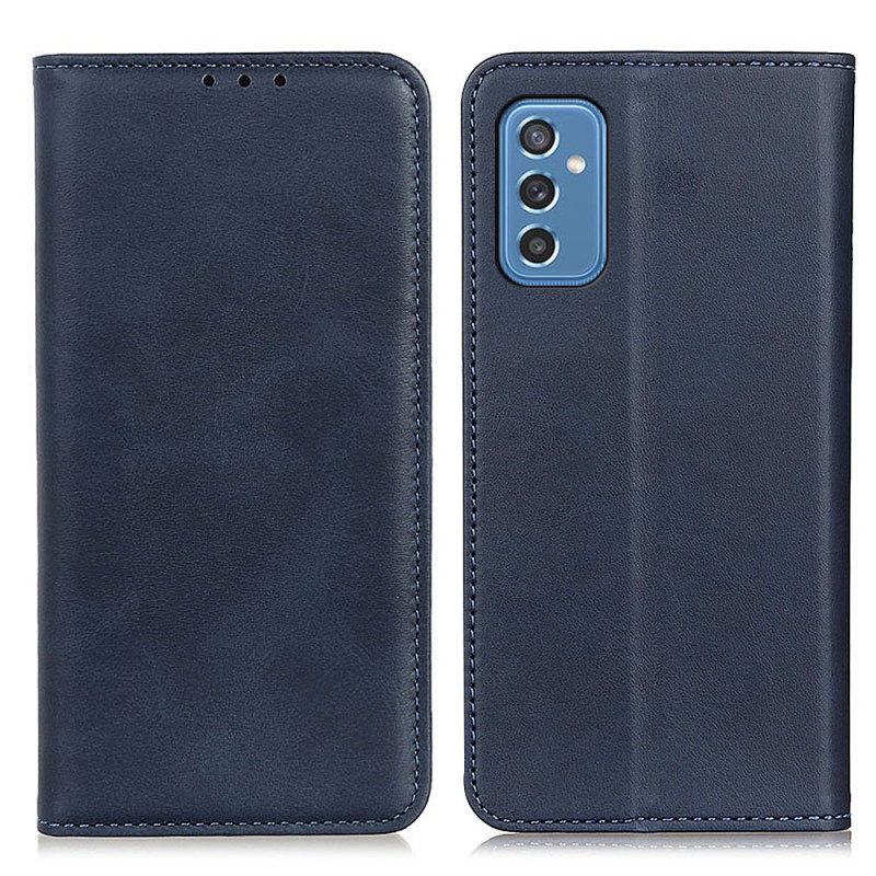 Bescherming Hoesje voor Samsung Galaxy M52 5G Folio-hoesje Elegant Leer