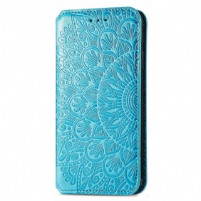 Bescherming Hoesje voor Samsung Galaxy M52 5G Folio-hoesje Kunstleer Antiek