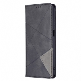 Bescherming Hoesje voor Samsung Galaxy M52 5G Folio-hoesje Patroon Van Imitatieleer