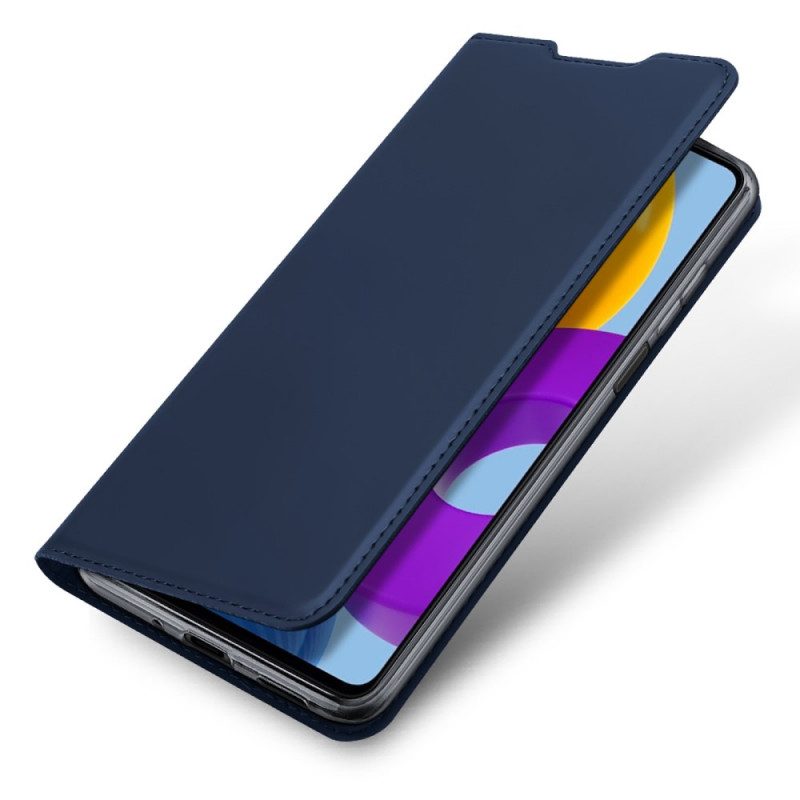 Bescherming Hoesje voor Samsung Galaxy M52 5G Folio-hoesje Skinpro Dux Ducis