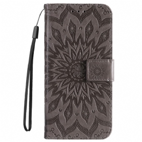 Flip Case voor Samsung Galaxy M52 5G Oosterse Mandala