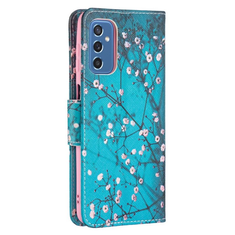 Folio-hoesje voor Samsung Galaxy M52 5G Bloeiende Boom