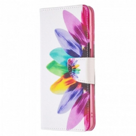 Folio-hoesje voor Samsung Galaxy M52 5G Bloem