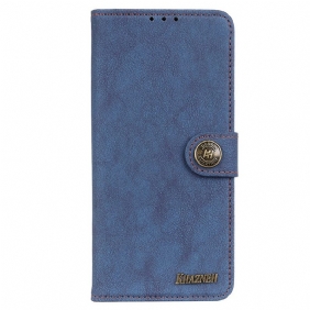 Folio-hoesje voor Samsung Galaxy M52 5G Khazneh Retro Splitleer