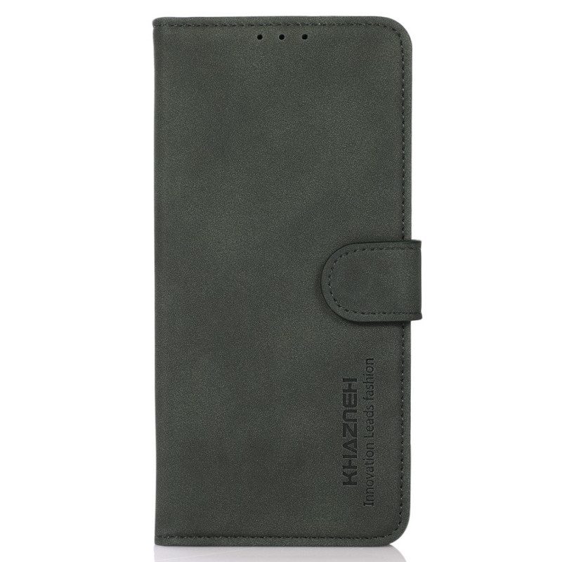 Folio-hoesje voor Samsung Galaxy M52 5G Khazneh Vintage Leereffect