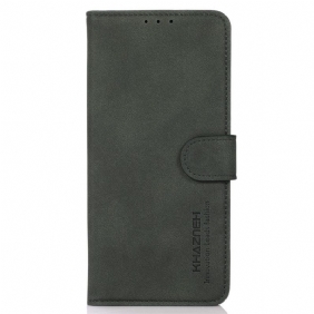 Folio-hoesje voor Samsung Galaxy M52 5G Khazneh Vintage Leereffect