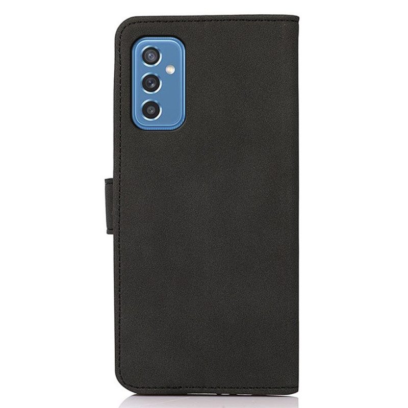 Folio-hoesje voor Samsung Galaxy M52 5G Khazneh Vintage Leereffect