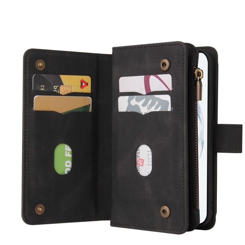 Folio-hoesje voor Samsung Galaxy M52 5G Met Ketting Lanyard Portemonnee