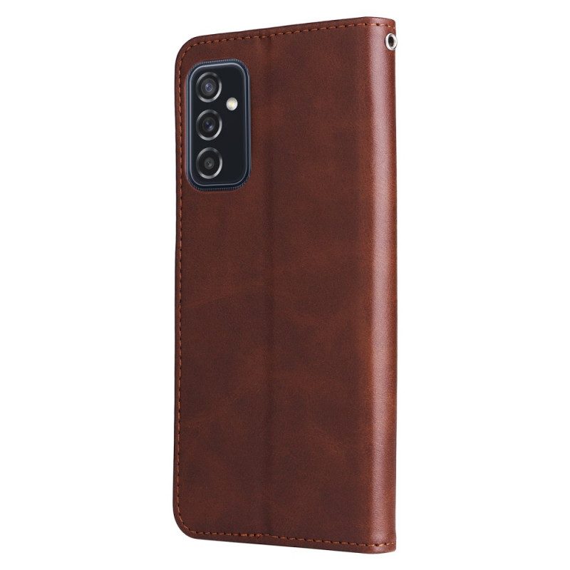 Folio-hoesje voor Samsung Galaxy M52 5G Rits