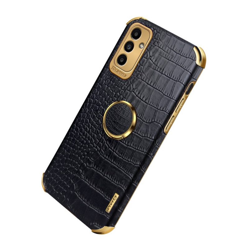 Hoesje voor Samsung Galaxy M52 5G Krokodillen Ring