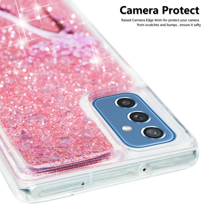 Hoesje voor Samsung Galaxy M52 5G Sprankelende Glitters