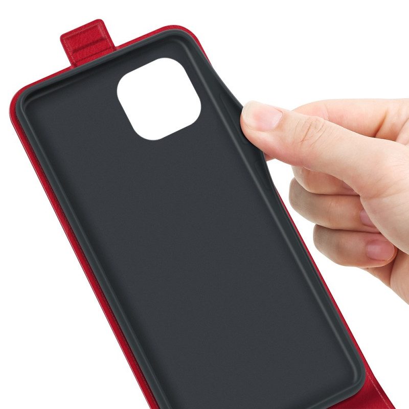 Folio-hoesje voor iPhone 14 Flip Case Verticale Flap Leer Effect