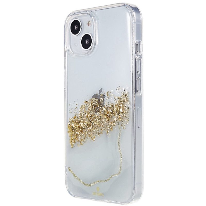 Hoesje voor iPhone 14 Glitter Kunst