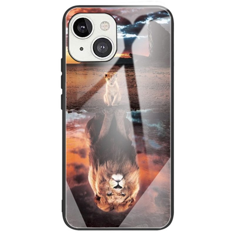 Hoesje voor iPhone 14 Kittendroom Van Gehard Glas