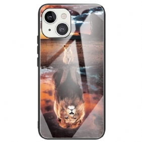 Hoesje voor iPhone 14 Kittendroom Van Gehard Glas