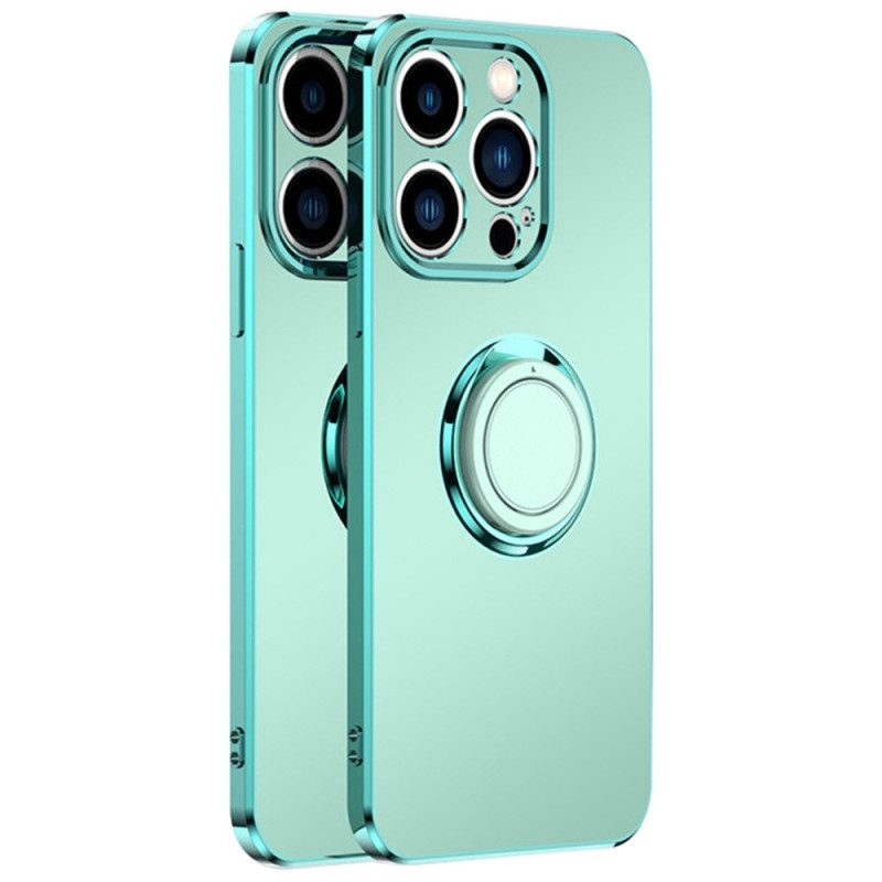 Hoesje voor iPhone 14 Stijl Metalen Ringbeugel