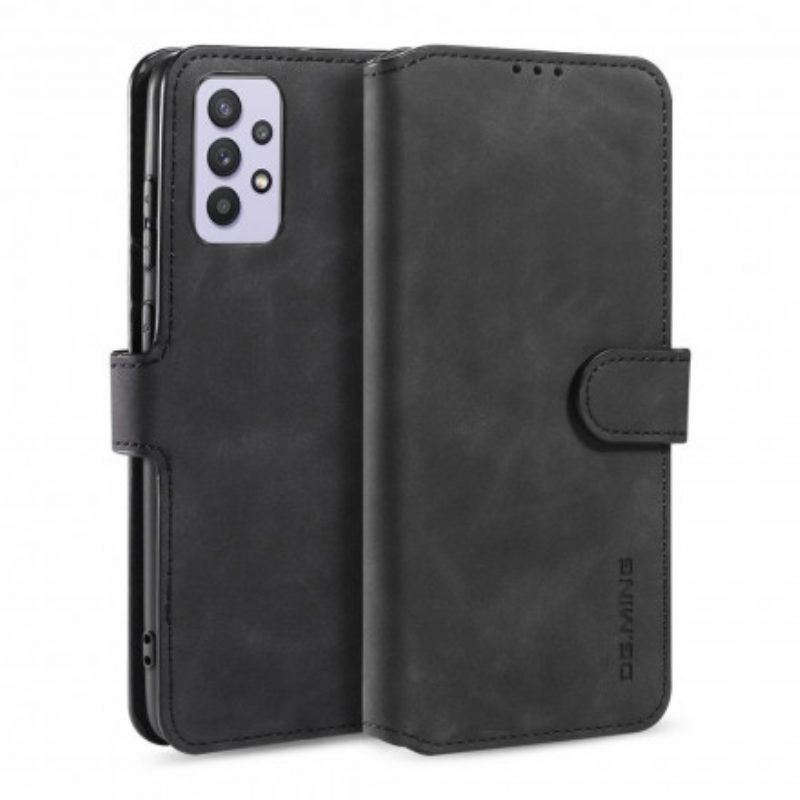 Flip Case voor Samsung Galaxy A32 5G Dg.ming Retro