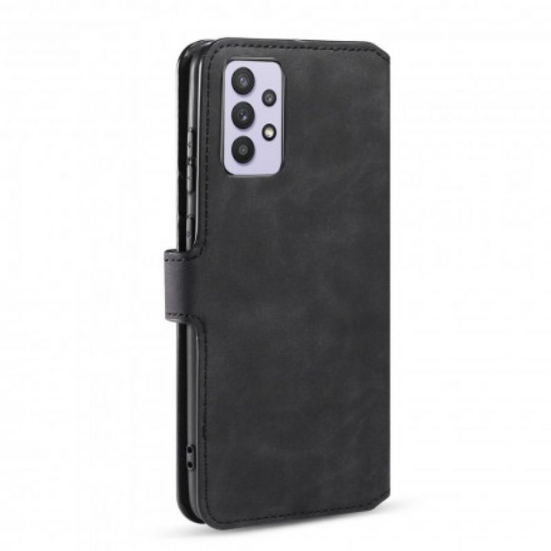 Flip Case voor Samsung Galaxy A32 5G Dg.ming Retro