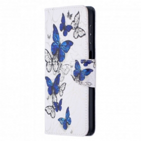 Folio-hoesje voor Samsung Galaxy A32 5G Aquarel Vlinders