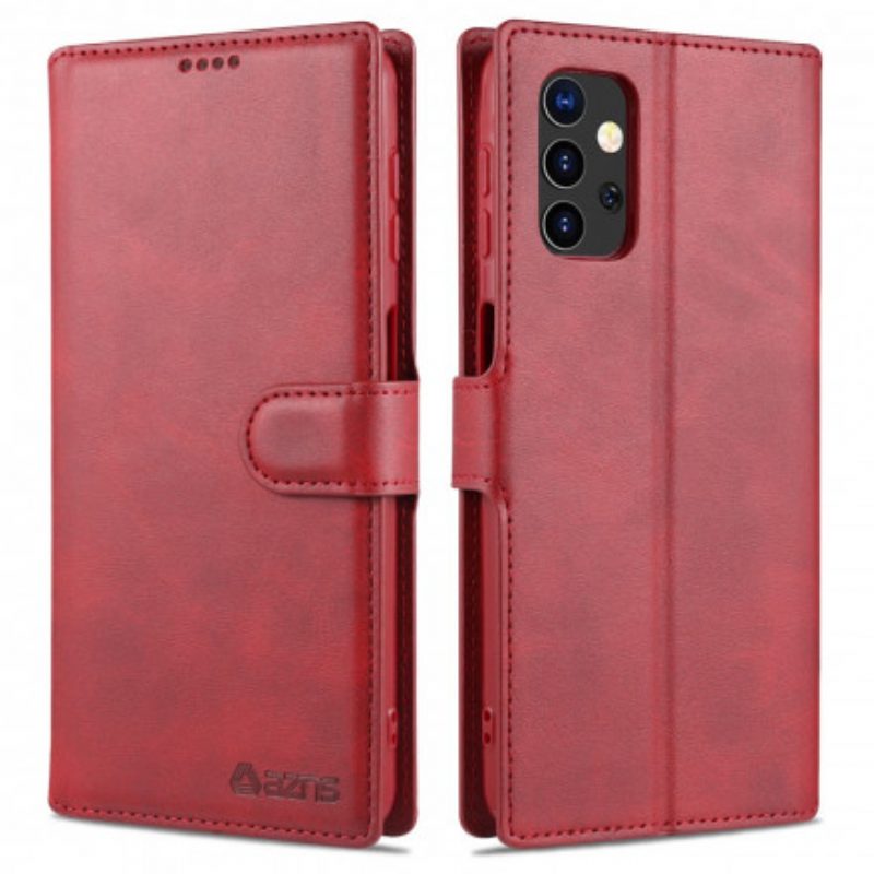 Folio-hoesje voor Samsung Galaxy A32 5G Azns Retro