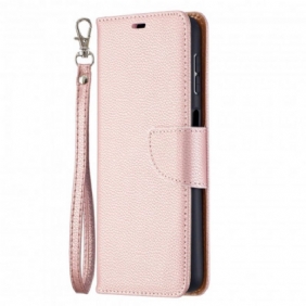 Folio-hoesje voor Samsung Galaxy A32 5G Flip Case Lychee Rabat Schuin