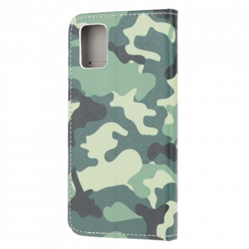 Folio-hoesje voor Samsung Galaxy A32 5G Militaire Camouflage