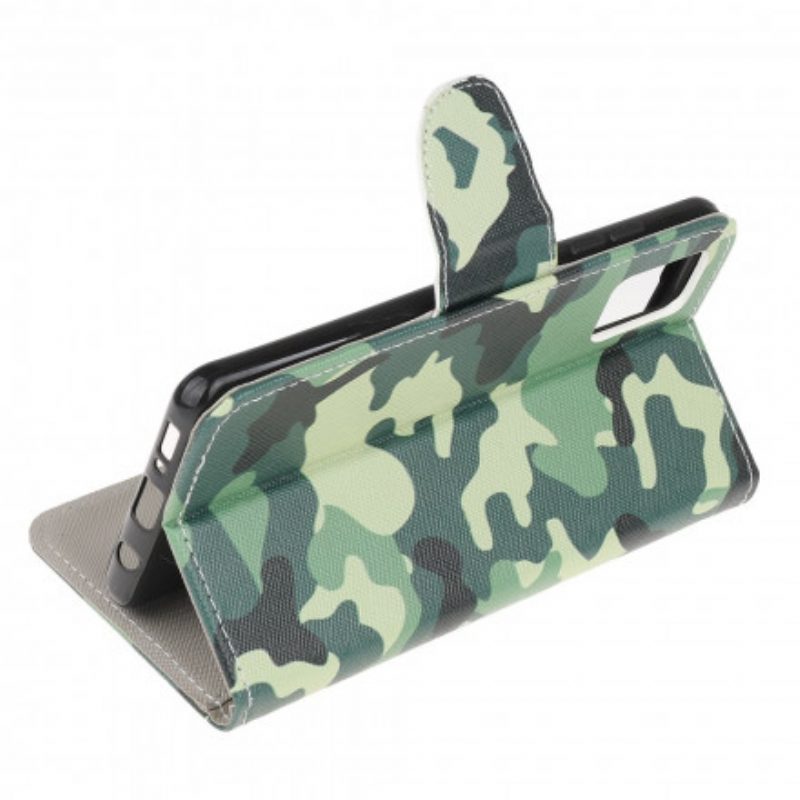 Folio-hoesje voor Samsung Galaxy A32 5G Militaire Camouflage