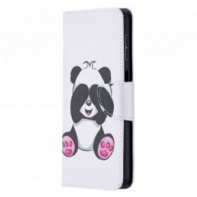 Folio-hoesje voor Samsung Galaxy A32 5G Panda-plezier