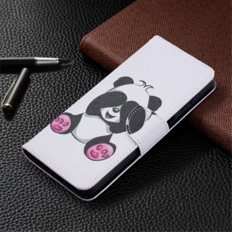 Folio-hoesje voor Samsung Galaxy A32 5G Panda-plezier