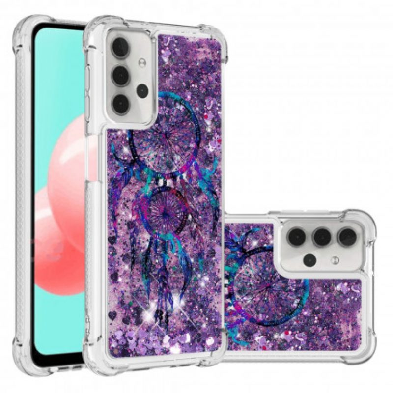 Hoesje voor Samsung Galaxy A32 5G Glitter Dromenvanger