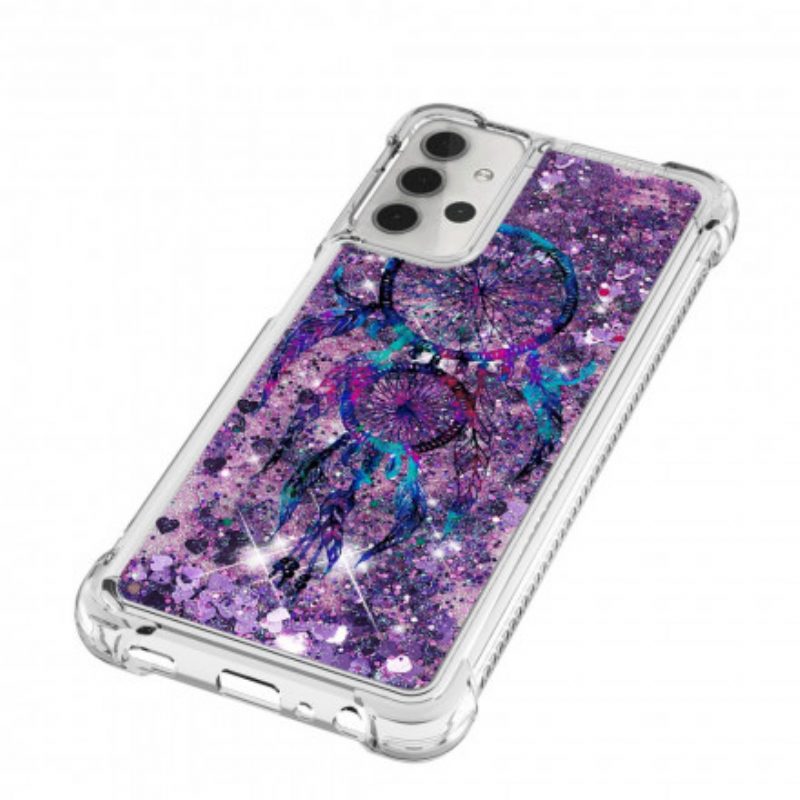 Hoesje voor Samsung Galaxy A32 5G Glitter Dromenvanger