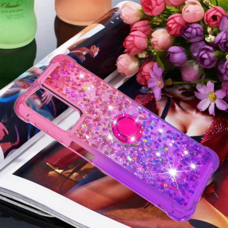 Hoesje voor Samsung Galaxy A32 5G Glitter Ringbeugel