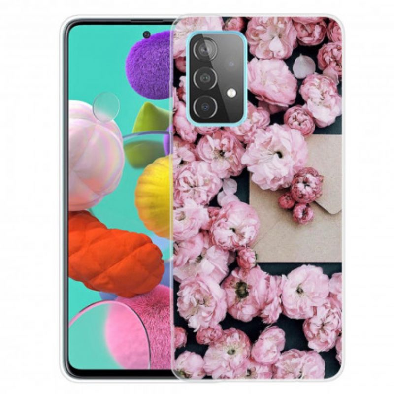 Hoesje voor Samsung Galaxy A32 5G Intense Bloemen