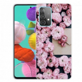 Hoesje voor Samsung Galaxy A32 5G Intense Bloemen