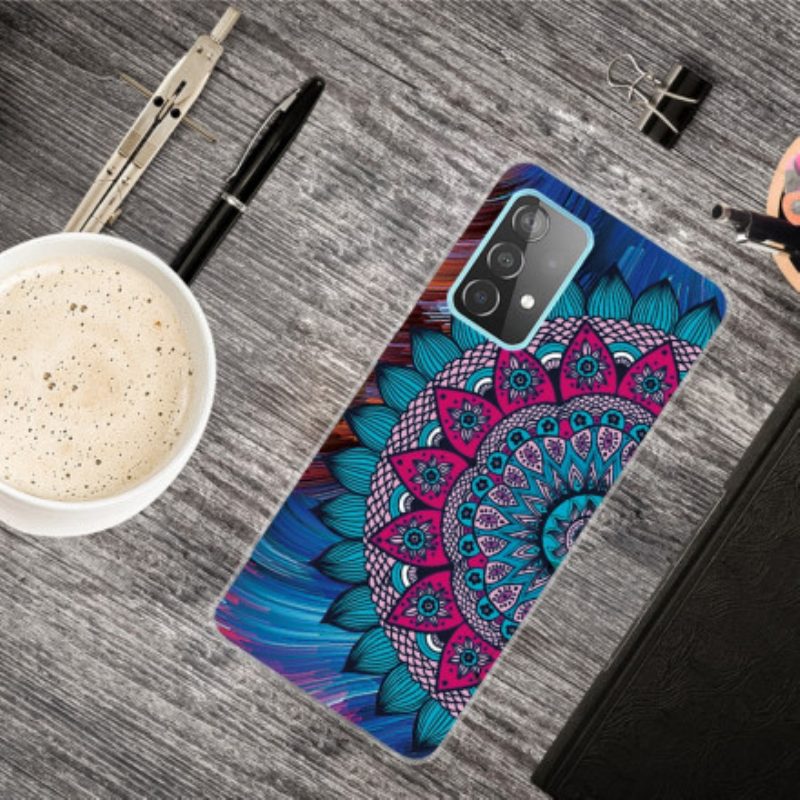 Hoesje voor Samsung Galaxy A32 5G Kleurrijke Mandala